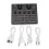 V8 Sound Card Audio Set Interface External Usb Live Microphone Sound Card  Function for Computer Pc Mobile Phone Singing Recording 1