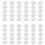 60 Pcs Small Round Transparent Plastic Coin Capsules Box 38mm 1