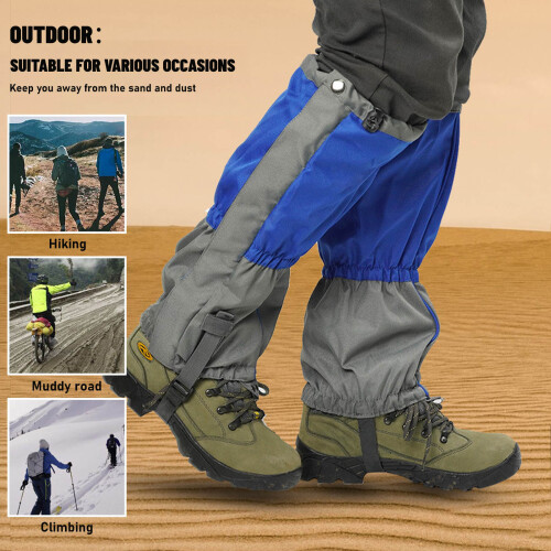 Γκέτες Snow Legging Αντισκωριακές για Υπαίθριες Πεζοπορίες Ελαφριές Αδιάβροχες 2