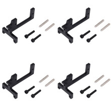 4X Getriebe Schaltung Lenkung Getriebe Halterung Halter Servo Halter für 1/14 RC Truck Trailer Auto DIY Zubehör Teile,3