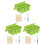 3X Silicone  Mold,  Mold Maker with 150PCS  Sticks  Bags 1