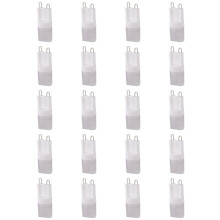 20X G9 Calido 1 LED Bombilla Luz de Punto Lampara 1W AC 220V-240V Alta Potencia