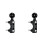 2X   Adapter Motorcycle Handlebar Brake Clutch Control Mount 25mm Ballhead Base 1
