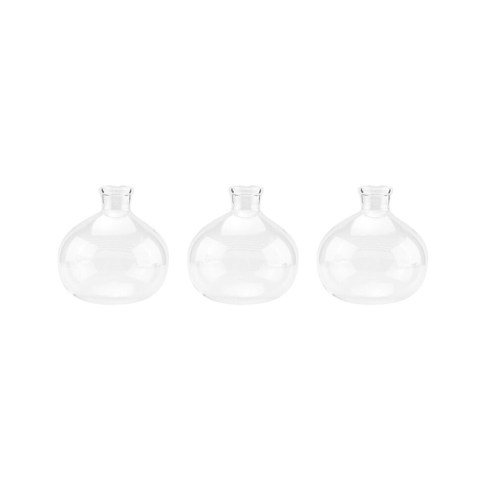 3X Coffee Syphon Pot Accessories Tca-3/5Cup High Quality Glass Siphon Vacuum Pot Coffee Maker Parts Replace(D) 6032474537656