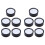 10X Round Surface Mounted Led Downlight Ceiling Lamps Spot Light 220V Ceiling Lamps 4000K 5W Black Shell 1