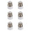 6X B22 to E14 Screw LED Light Bulb Socket Adapter Converter 1