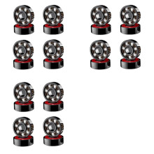 24Pcs Ceramic Bearings High Speed Wear Resistant for Skate Skateboard Wheel Roller Skate Bearings