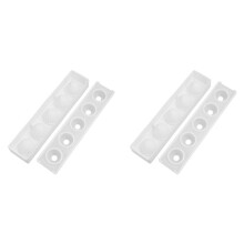 2X Chocolate Silicone Molds, Mold, Baking for Chocolate Cake Decorating Tools, Desserts Easter Eggs
