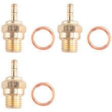 3X T2 Glow Plug N3 N4 Hot Spark Nitro Engine Parts Replace OS 8 for HSP HPI Redcat 1/8 1/10 RC Car