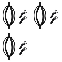3X Ayuda para el Entrenamiento de Voleibol, Entrenador de Servicio para Golpear con Púas de Voleibol, Entrenador de Rebote con Cinturón de