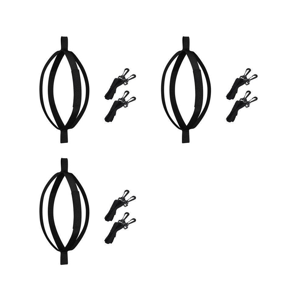 3X Volleyball Spike Hitting Serving Trainer, Adjustable Volleyball Training Belt Bouncing Trainer 4713555286015
