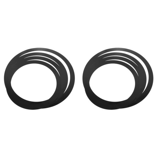 8Pcs Percussion Silent Off Pads Drum Kit Mute Practice Snare Pad Dampeners Accessories