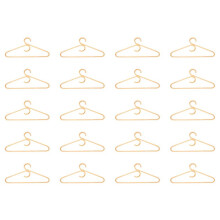 Rattan Clothes Hanger Style,Garments Organizer,Rack Adult Hanger,Room Decoration Hanger for Your Clothes.20 Pcs