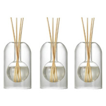 3X Storage Containers Diffuser Bottles Aromatherapy Diffuser Bottle Modern Diffuser Glass Bottle,A