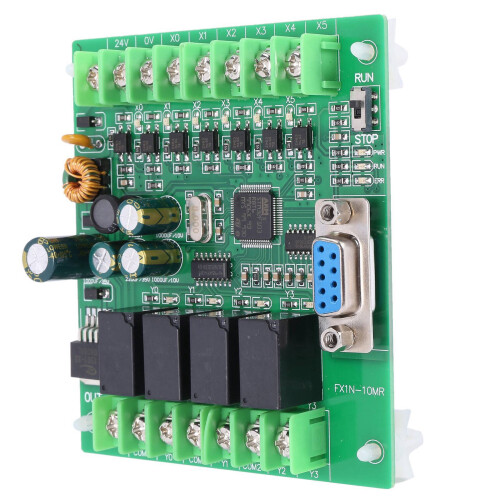 2X Plc Fx1N-10Mr Industrial Control Board Plc  Home Controller Programmable