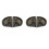 4Pcs Exterior Mirror Gasket Rubber Seals Left & Right for   E Class W211 2002-2009 C Class W203 2000-2006 1