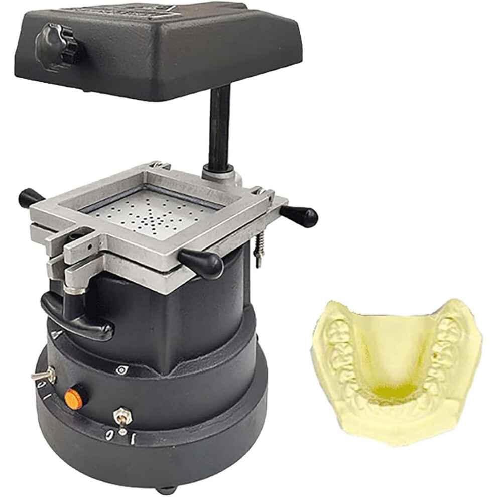 Dental Vacuum Forming Machine 1200W Fast Heating for Retainers Mouth Guards Orthodontic Use