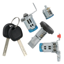 Lock Cylinder Set for Chevy Silverado GMC Sierra 13590041 84668679 Matched Keyed Durable OEM Replacement 2014‑2019