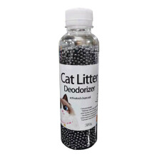 2X 300G Kitten Toilet Cleaning, Cat Litter Deodorant Bead, Artifact Pet Odor Activated Carbon Absorbs, Cat Sand Stink-A