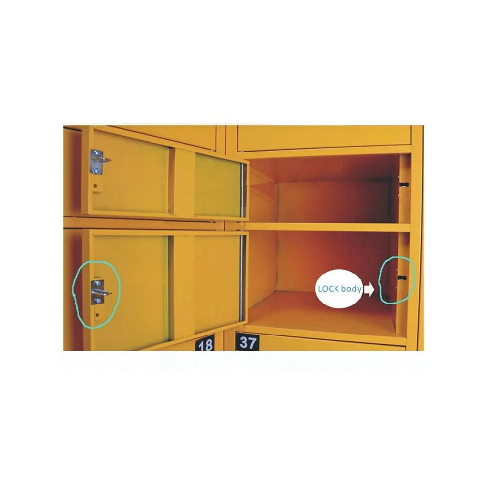 Door Locks 10Pcs 12V Small Electromagnetic Lock Automatic Vending Electric Control Cabinet Door Electronic Lock 4711780046305