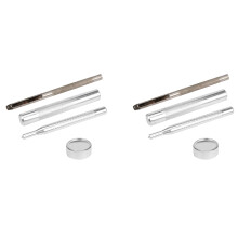 8PCS 831 Type Metal Snap Fasteners Press Studs Button Installation Tools Hand Punch Tool Set DIY Materials Accessories