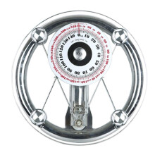 Mechanical Bathroom Scale with Large Clear Dial, NonSlip Base, Battery Analog Weight Scale