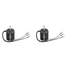 2X 6384 120KV High Power BLDC Brushless Motor for Electric Balancing Scooter Skateboard Replacement Parts(Sensored)
