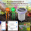 Tuya  Zigbee Solar Soil Sensor for Gardening Temperature and Humidity Meter APP Control Digital Soil Thermometer 2