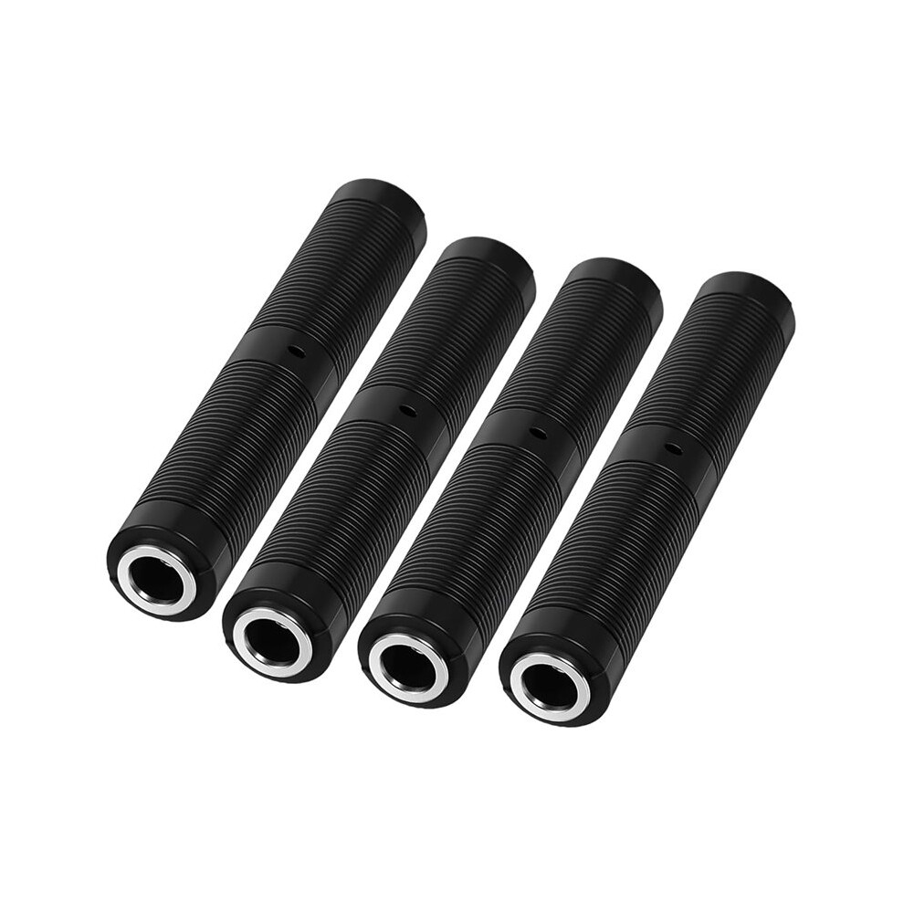 4 Pack 1/4 Inch Trs Female To Female Coupler, 6.35Mm Jack Stereo Adapter Joiner,Amps, Pedals, Mixers, Patchbays 6031741593050