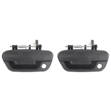 2X Left Front Exterior Door Handle Set 2013-2015 for Spark Outer Black 95987921
