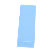 Limescale Remover Blue Soft Rubber Cleaning Block for Kitchen and Bathroom Faucets and Sinks