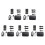 5X Voice Changer Handheld Microphone Voice Changer with Sound Multifunctional Effects Machine for Phone// (I9) 1