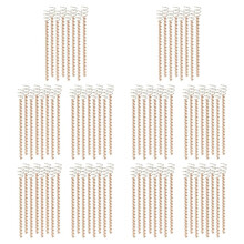80-Pack Electroculture Copper Gardening Antenna - Pure Copper Wire, Copper Garden Stakes for Growing Plants (12 Inch)