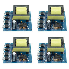 4X 12V to AC 220V 380V 500W 1000W Inverter Boost Board Transformer Power Car Converter Module(500W)