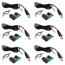 6X GM67 1D/2D USB UART-Streepjescodescanner QR-Codescanner Modulelezer