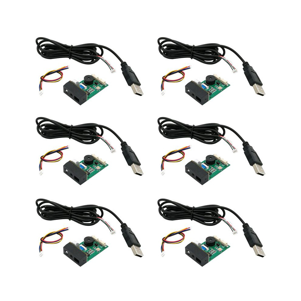 6X Gm67 1D/2D Usb Uart Barcode Scanner Qr Code Scanner Module Reader 4712469508541