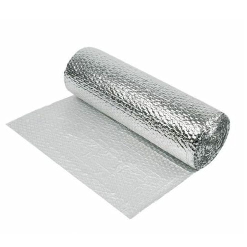 Foil Insulation Roll Bubble Radiator Reflector Energy Saving Thermal Sheet 1X5m 3.2X16.4ft 9092120680126