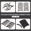12 Pcs Black Rubber Makeup Tool Eyelash Curler Replacement Pads for Lady 2
