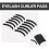 12 Pcs Black Rubber Makeup Tool Eyelash Curler Replacement Pads for Lady 5
