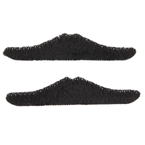 12  Fausses moustaches auto-adhesives/pour le bal costumee 1