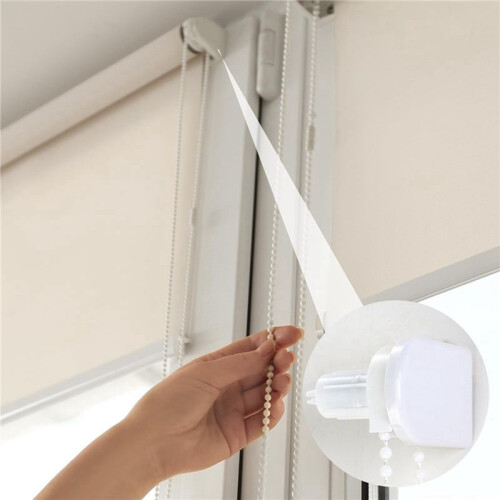 3 Set Replacement Roller Blind No Drilling 17 mm Roller Blind Holder Window Double Roller Blind Clamp Holder Chain Hoist 2