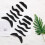 12  Fausses moustaches auto-adhesives/pour le bal costumee 7