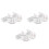 Outlet Plug Covers (96 Pack) Clear Child Proof Electrical Protector Safety Caps 1