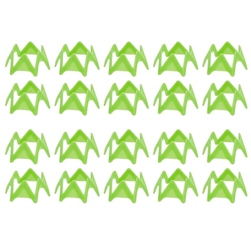 20Pcs  Mat Tees, Simulator Tees,Practice  Tees for Driving Range,Home  Tees for  Training,Green S