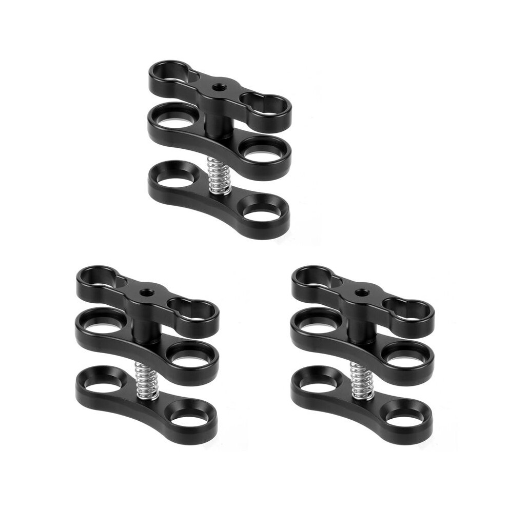 3X Diving Photography Aluminum Butterfly Clip Underwater Camera Waterproof Diving Arm Bracket 4713136622423