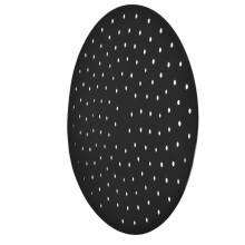 20cm Silicone Anti-Slip Fryer Mat for Safe Cooking Black