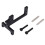 4X Boîte de Vitesses Changement de Vitesse Support de Direction Servo Support pour 1/14  Télécommandé Camion Remorque 3