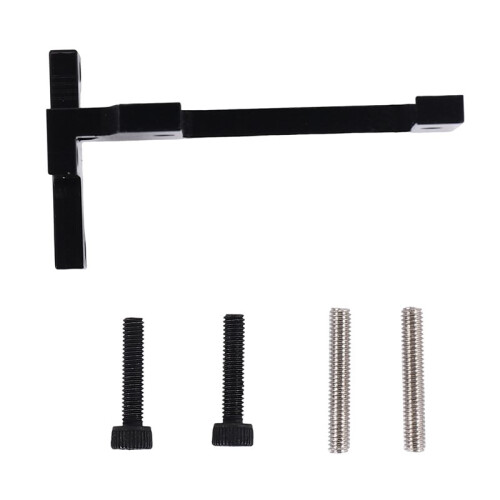 4X Boîte de Vitesses Changement de Vitesse Support de Direction Servo Support pour 1/14  Télécommandé Camion Remorque 2