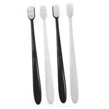 Soft Bristle Toothbrush for Sensitive Teeth, Extra Soft Bristles, Ergonomic Handle, 4 Pack Travel Size