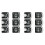 6X 38Khz Ir Receiver Ir Transmitter Sensor Module Kit IR Digital 38KHz Infrared Receiver Module Infrared Sensor Module 1